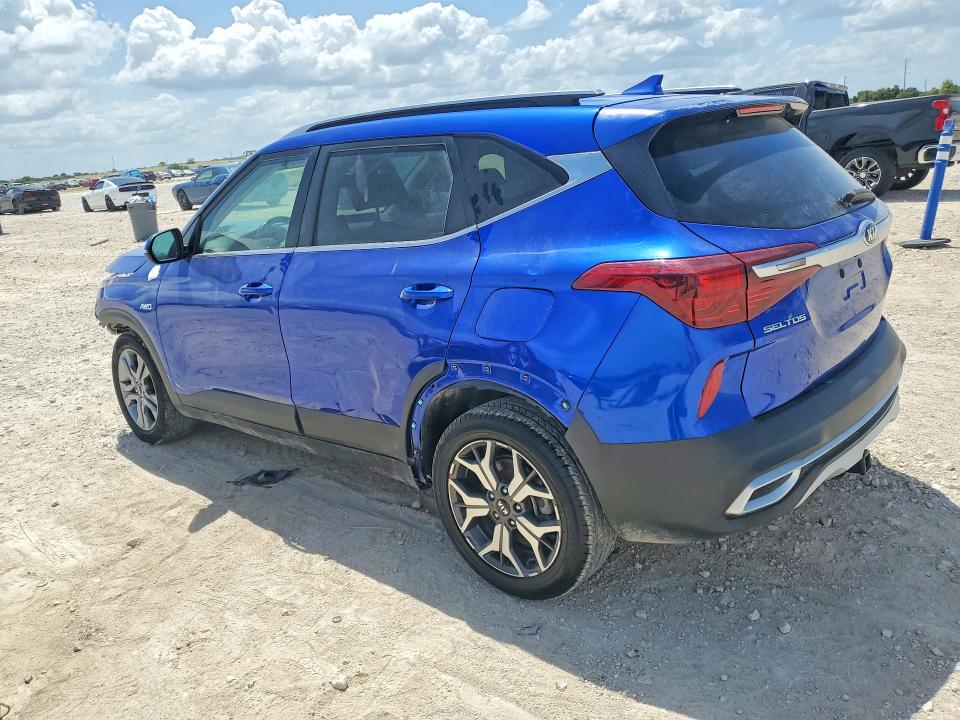 2021 Kia Seltos VIN KNDERCAA1M7130001 COPART salvage auction — FRONT END, Nc - Certificate Of Title (P), sold $4,500 on 2026-07-23 (photo 2)