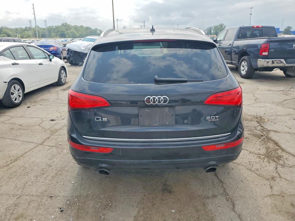2015 Audi Q5 VIN WA1LFAFP9FA143371 COPART salvage auction — FRONT END, MI - DEALER ONLY CLEAN TITLE, sold $2,800 on 2026-07-31 (photo 6)