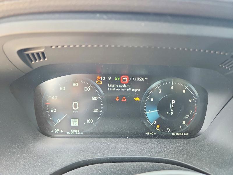 2021 Volvo Xc60 VIN YV4102DM4M1809625 COPART salvage auction — FRONT END, Tx - Salvage Vehicle Title, sold $9,100 on 2026-08-06 (photo 9)