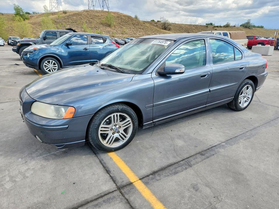2008 Volvo S60 VIN YV1RS592X82693334 COPART salvage auction — FRONT END, CO - CERTIFICATE OF TITLE, sold $250 on 2026-07-22 (photo 1)