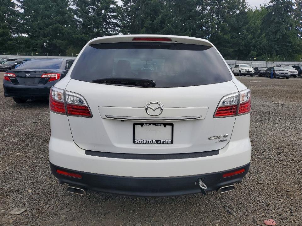2012 Mazda Cx-9 VIN JM3TB3CV5C0334536 COPART salvage auction — FRONT END, WA - VEHICLE CERT OF OWNERSHIP-TITL, sold $275 on 2026-07-31 (photo 6)