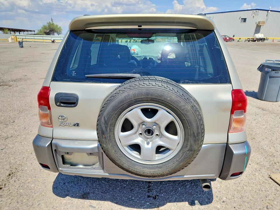 2003 Toyota Rav4 VIN JTEGH20V130109338 COPART salvage auction — FRONT END, Az - Cert Of Title - Salvage, sold $475 on 2026-07-31 (photo 6)
