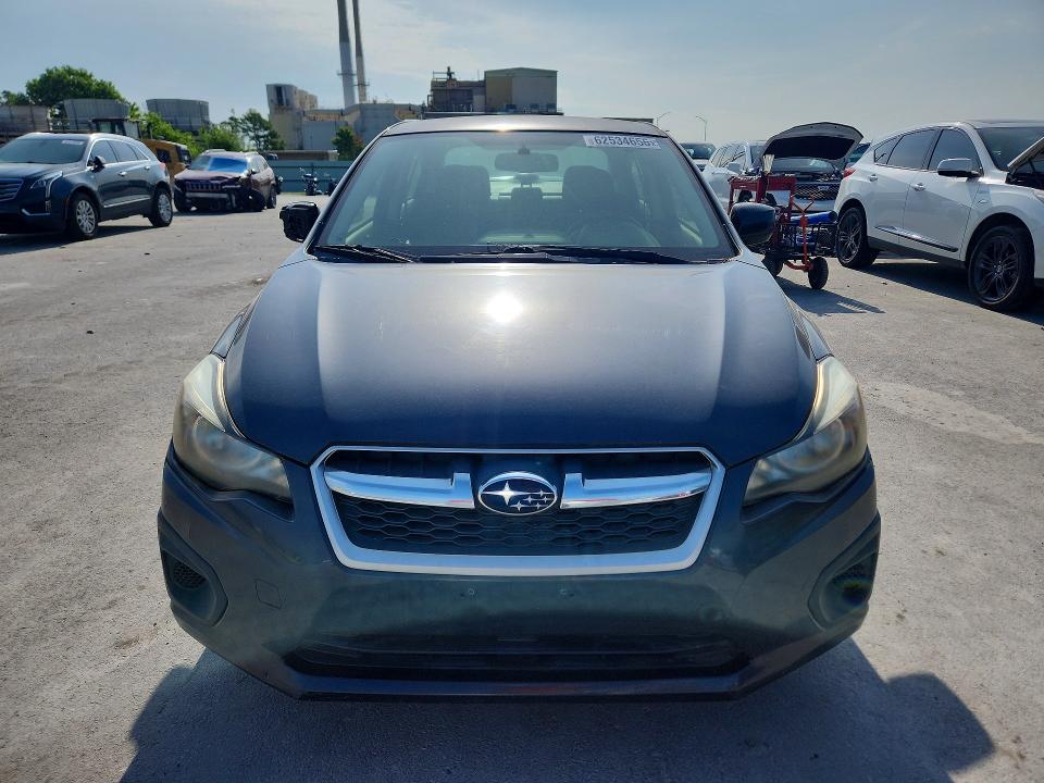 2013 Subaru Impreza VIN JF1GJAC62DH022256 COPART salvage auction — MECHANICAL, Ok - Cert Of Title-Indian Tribal, sold $825 on 2026-07-31 (photo 5)