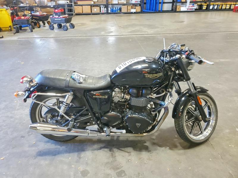 2011 Triumph motorcycle Bonneville VIN SMT900K10BT464793 COPART salvage auction — SIDE, WA - BILL OF SALE, sold $1,100 on 2026-07-23 (photo 1)