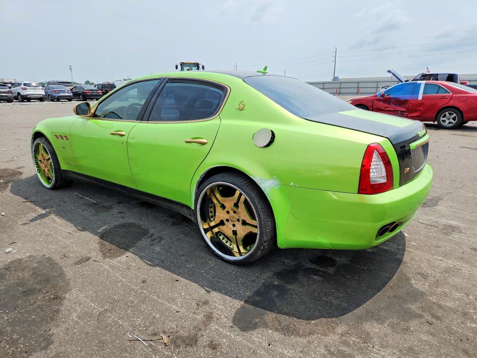 2009 Maserati Quattropor VIN ZAMFK39A790041834 COPART salvage auction — MECHANICAL, Fl - Certificate Of Title, sold $275 on 2026-08-12 (photo 2)