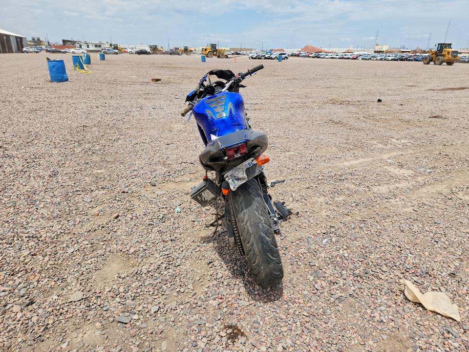 2007 Suzi Sv650 VIN JS1VP53A472102591 COPART salvage auction — ALL OVER, AZ - CERT OF TITLE - SALVAGE, sold $475 on 2026-07-29 (photo 4)