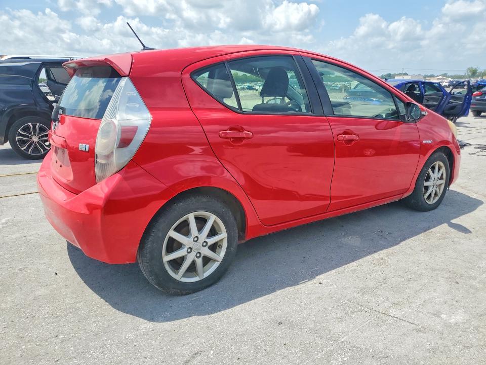 2013 Toyota Prius VIN JTDKDTB34D1537217 COPART salvage auction — REAR END, Ky - Certificate Of Title, sold $1,050 on 2026-07-27 (photo 3)
