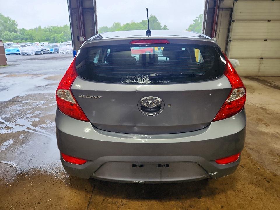 2017 Hyundai Accent VIN KMHCT5AE8HU326107 COPART salvage auction — FRONT END, ST, sold $700 on 2026-07-14 (photo 6)