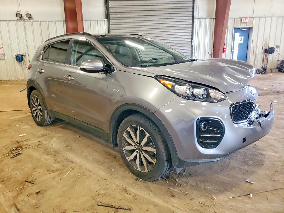 2018 Kia Sportage VIN KNDPNCAC5J7393478 COPART salvage auction — FRONT END, MI - CERTIFICATE OF TITLE, sold $3,250 on 2026-07-31 (photo 4)