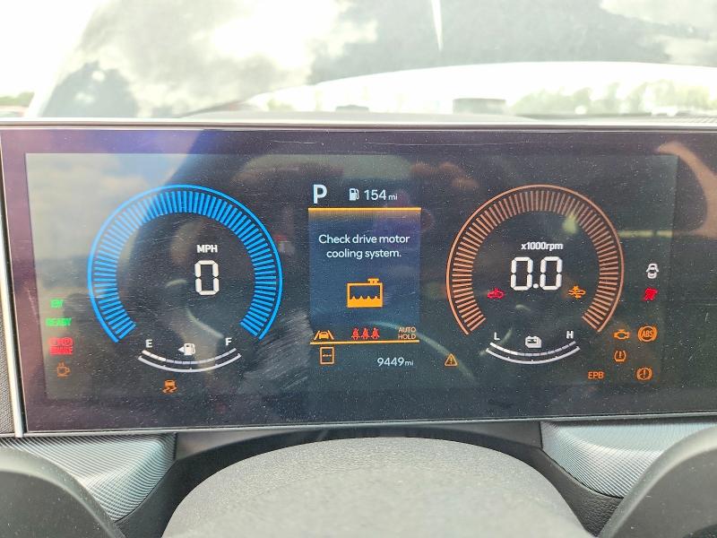2026 Hyundai Sonata VIN KMHL24JJ6TA157922 COPART salvage auction — FRONT END, FL - CERT OF TITLE SLVG REBUILDABLE, sold $7,100 on 2026-07-31 (photo 9)