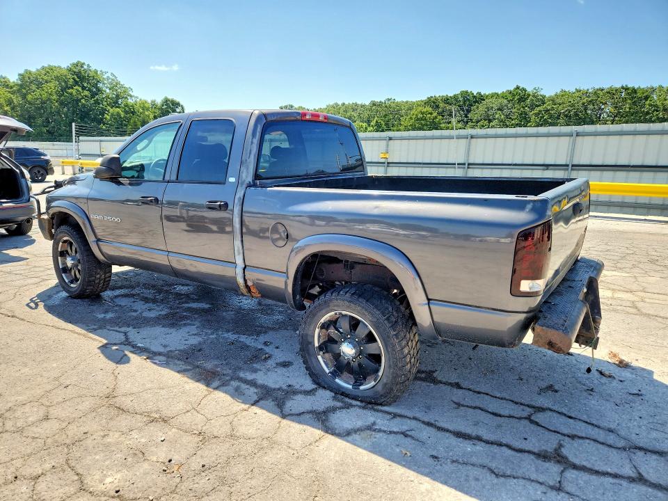 2003 Dodge Ram 2500 VIN 1D7KU28D93J641121 COPART salvage auction — HAIL, Mo - Salvage Certificate Of Title, sold $1,750 on 2026-08-02 (photo 2)