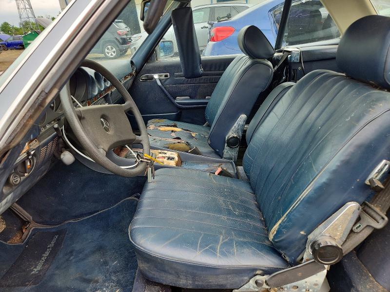1984 Mercedes-benz Sl-class VIN WDBBA45A6EA005430 COPART salvage auction — MECHANICAL, PA - CERT OF TITLE, sold $6,400 on 2026-07-29 (photo 7)