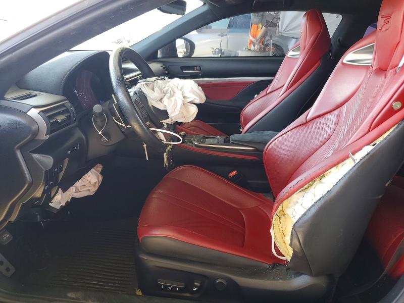 2015 Lexus Rc300 VIN JTHHP5BC0F5001615 COPART salvage auction — FRONT END, Ca - Salvage Certificate, sold $8,100 on 2026-08-04 (photo 7)