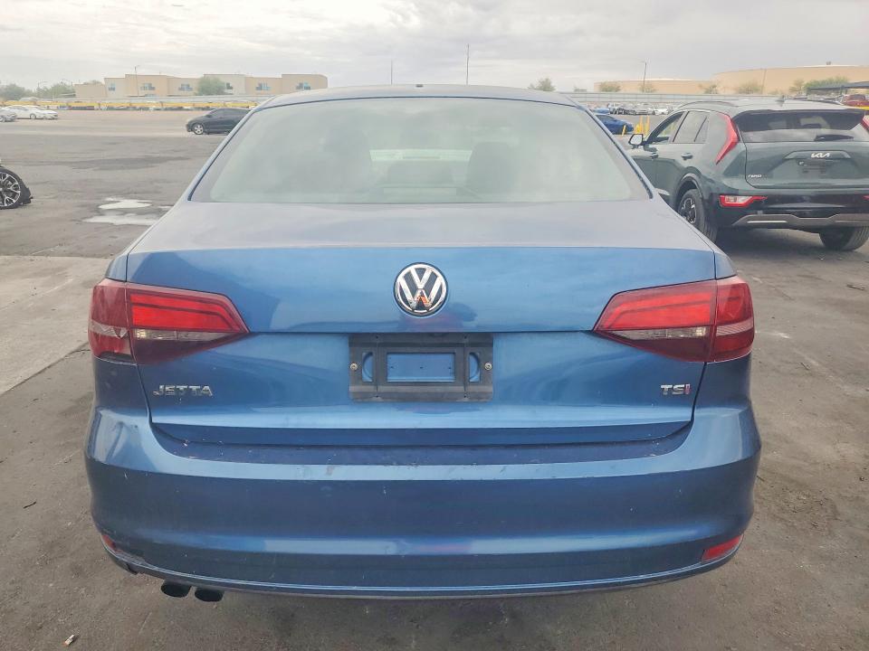 2017 Volkswagen Jetta VIN 3VW2B7AJ7HM306945 COPART salvage auction — FRONT END, BN, sold $1,600 on 2026-08-03 (photo 6)