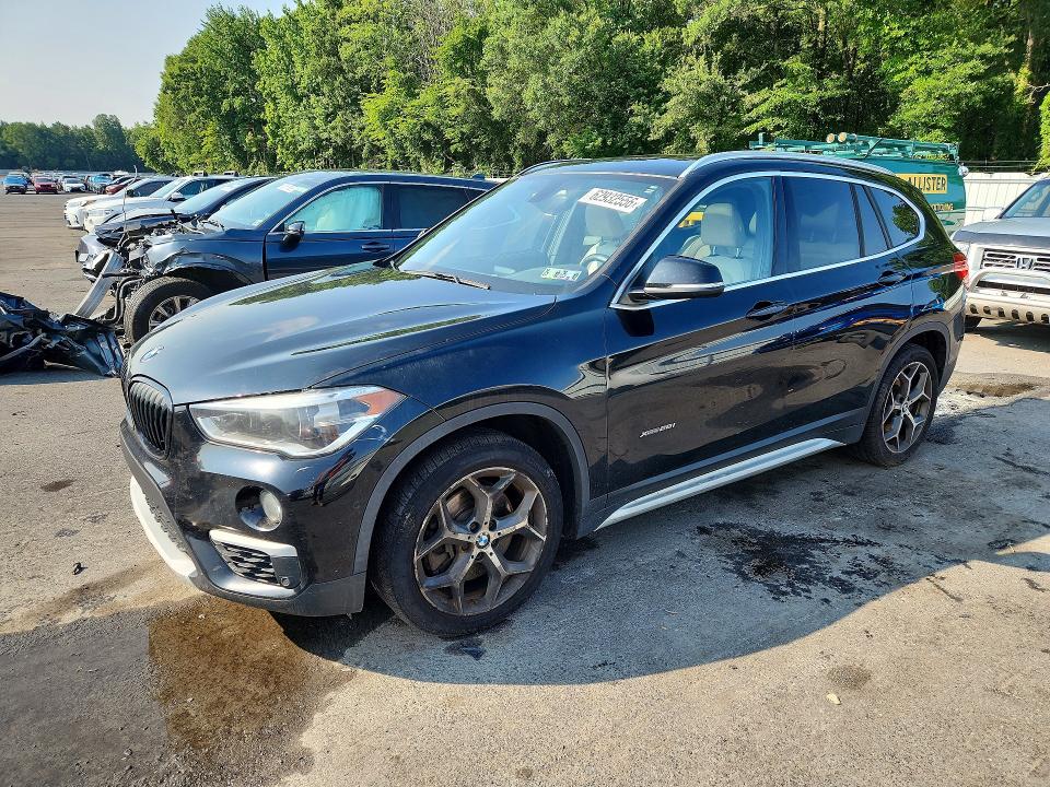 2016 BMW X1 VIN WBXHT3C33G5E47698 COPART salvage auction — MECHANICAL, CT, sold $1,000 on 2026-08-04 (photo 1)