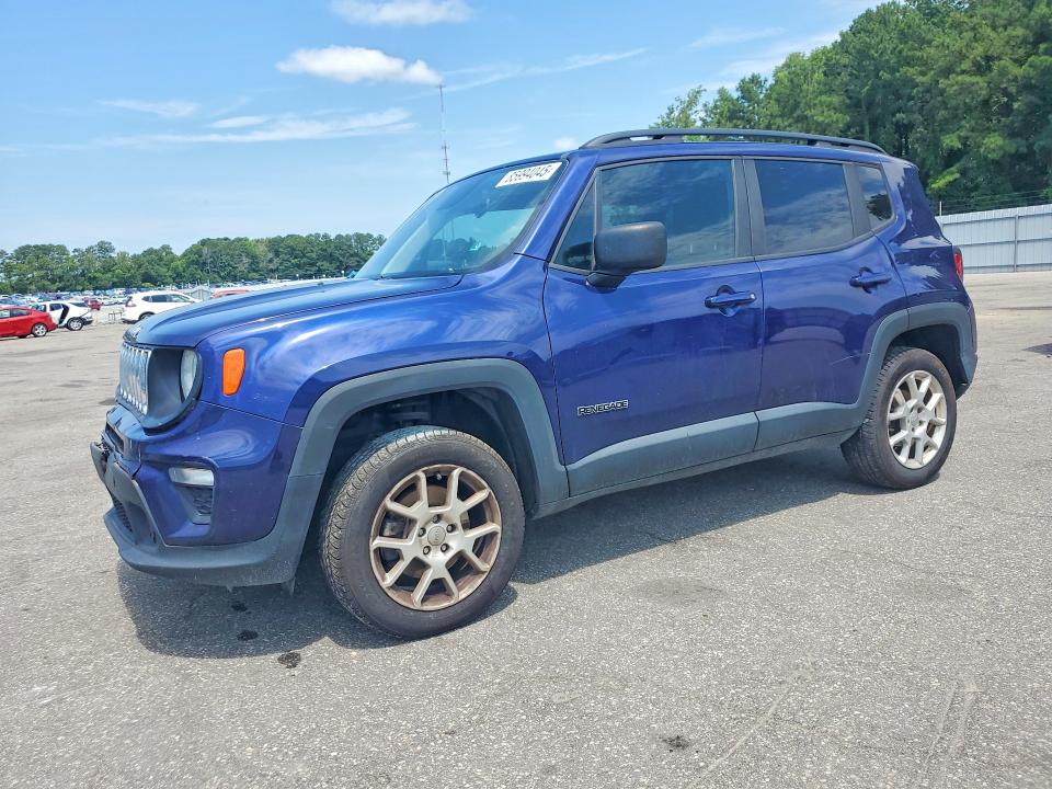 2020 Jeep Renegade VIN ZACNJBAB3LPL20875 COPART salvage auction — FRONT END, Nc - Salvage Certificate Of Title, sold $1,500 on 2026-08-04 (photo 1)
