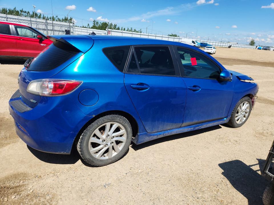 2012 Mazda 3 VIN JM1BL1L7XC1635479 COPART salvage auction — FRONT END, Ab - Bos - Salvage, sold $350 on 2026-07-16 (photo 3)