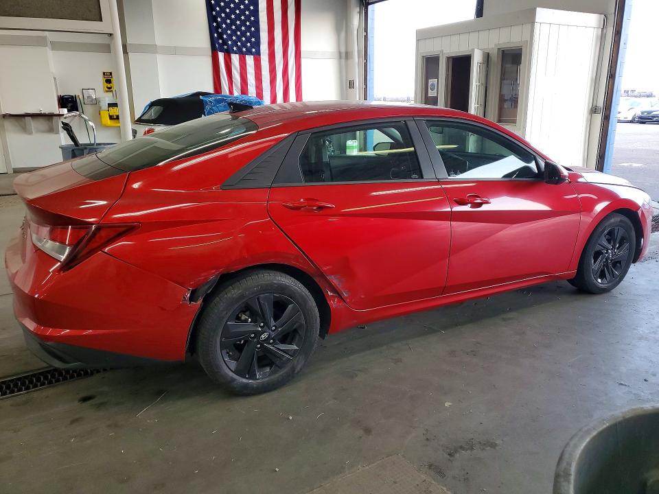 2021 Hyundai Elantra VIN 5NPLS4AG3MH027986 COPART salvage auction — REAR END, Wa - Bill Of Sale, sold $3,950 on 2026-07-31 (photo 3)