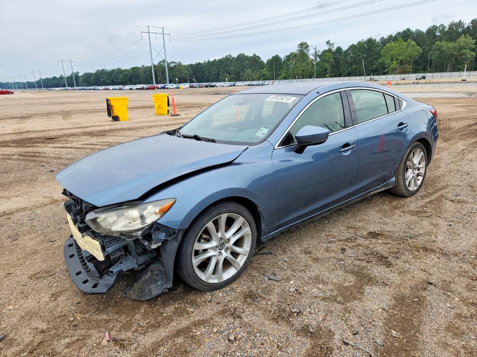 2017 Mazda 6 VIN JM1GL1V53H1134295 COPART salvage auction — FRONT END, OH - CERTIFICATE OF TITLE, sold $900 on 2026-07-31 (photo 1)