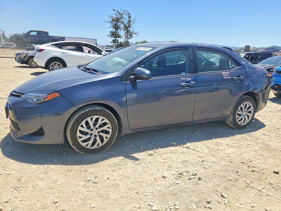 2017 Toyota Corolla VIN 5YFBURHE4HP695439 COPART salvage auction — REAR END, CA - SALVAGE CERTIFICATE, sold $4,850 on 2026-07-16 (photo 1)
