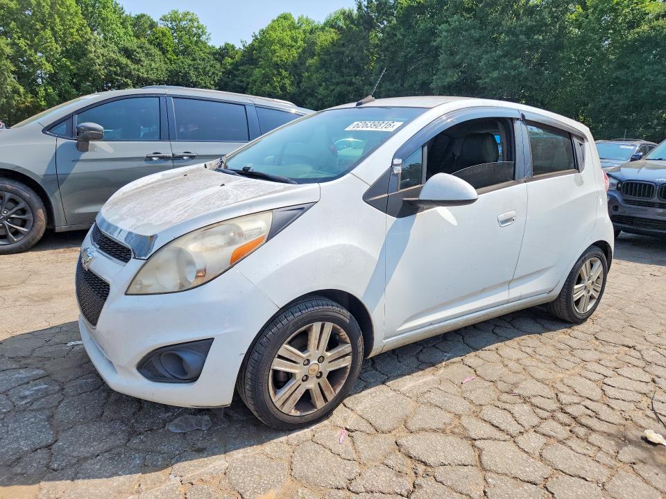 2013 Chevrolet Spark VIN KL8CC6S99DC518303 COPART salvage auction — MINOR DENT/SCRATCHES, GA - CERTIFICATE OF TITLE, sold $350 on 2026-07-31 (photo 1)
