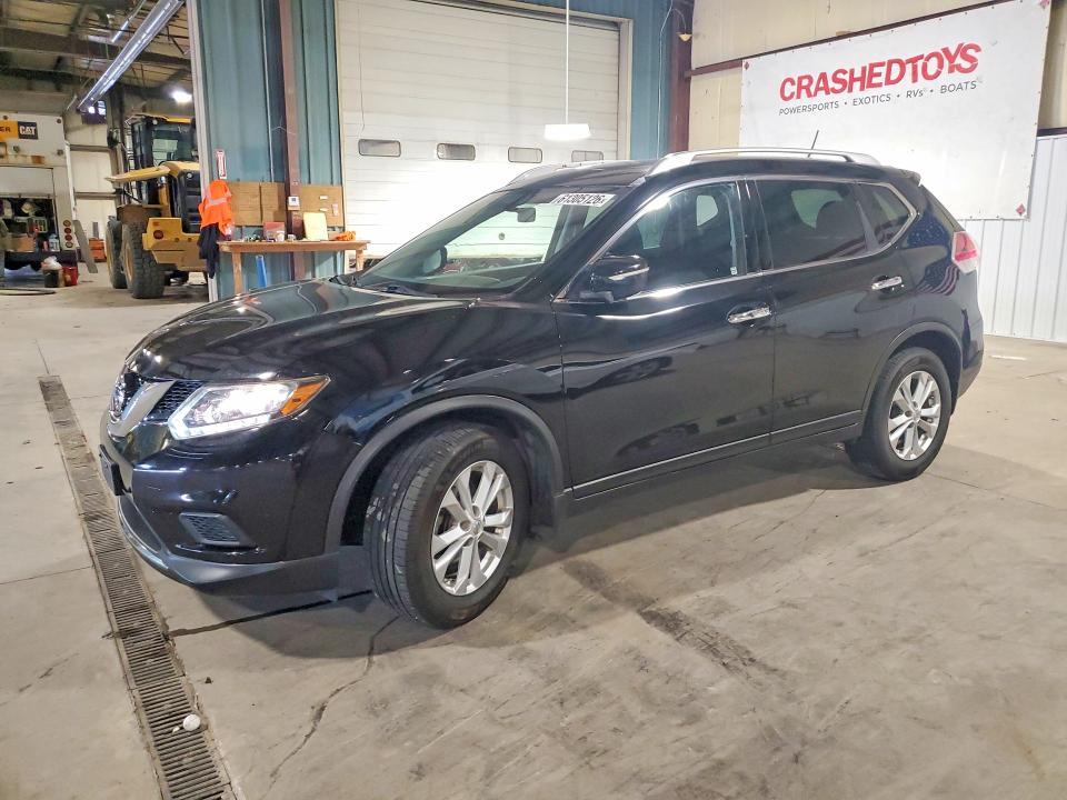 2015 Nissan Rogue VIN KNMAT2MV5FP545303 COPART salvage auction — MINOR DENT/SCRATCHES, Ia - Certificate Of Title, sold $150 on 2026-07-20 (photo 1)