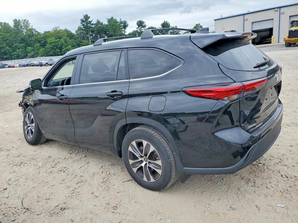 2023 Toyota Highlander VIN 5TDKBRCH2PS580335 COPART salvage auction — FRONT END, Ma - Cert Of Title-Salvage, sold $5,200 on 2026-07-27 (photo 2)