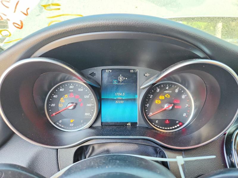 2020 Mercedes-benz C class VIN WDDWF8DB9LR540018 COPART salvage auction — FRONT END, CA - CERTIFICATE OF TITLE, sold $4,050 on 2026-08-27 (photo 9)