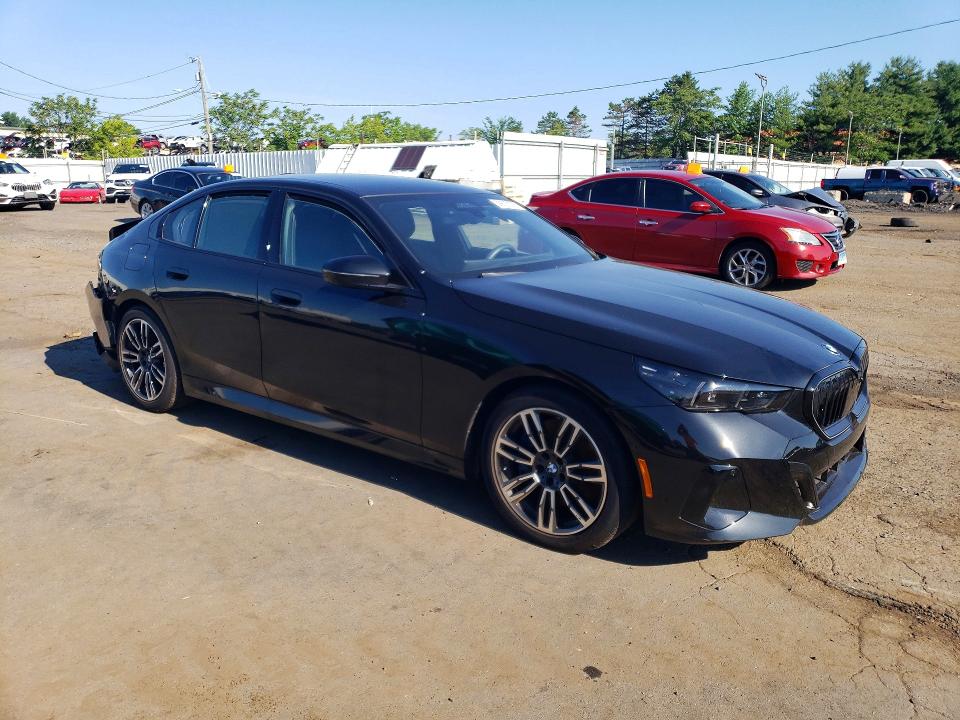 2026 BMW 5 series VIN WBA63FJ0XTCW18963 COPART salvage auction — REAR END, CT - CERT OF TITLE-SALVAGE, sold $34,500 on 2026-08-21 (photo 4)