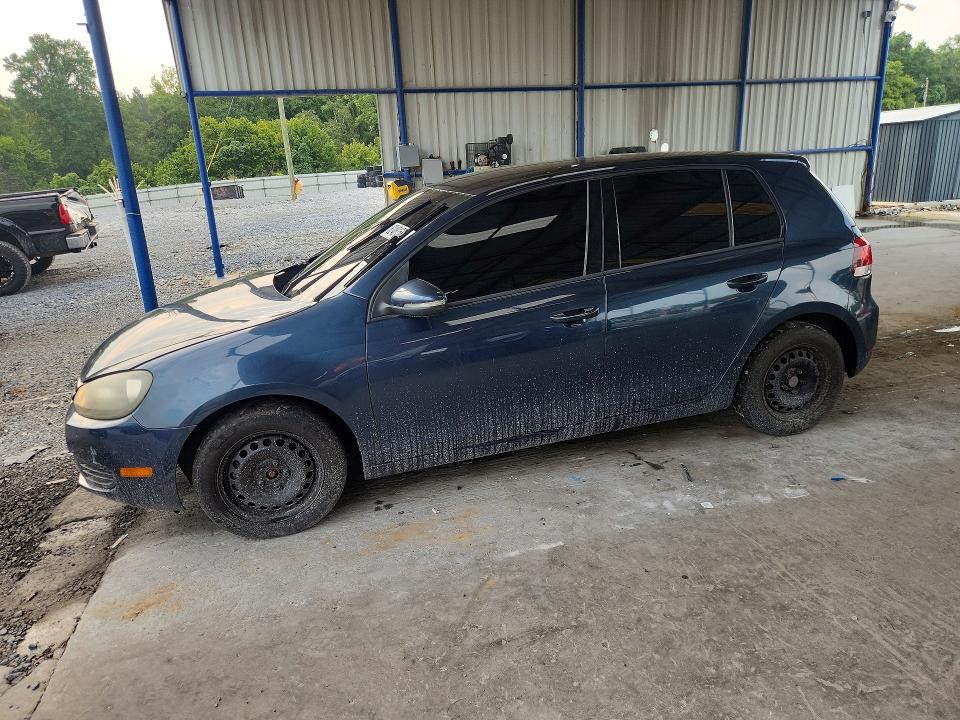 2012 Volkswagen Golf VIN WVWDB7AJ3CW323553 COPART salvage auction — FRONT END, Ga - Cert Of Title-Salvage, sold $300 on 2026-08-06 (photo 1)