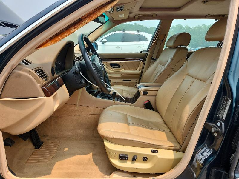 2000 BMW 7 series VIN WBAGH8349YDP07877 COPART salvage auction — MINOR DENT/SCRATCHES, Va - Certificate Of Title, sold $2,000 on 2026-07-27 (photo 7)
