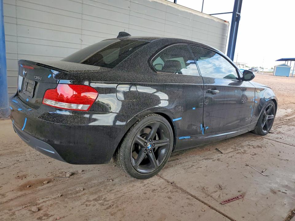2011 BMW 1 series VIN WBAUC9C57BVM09183 COPART salvage auction — FRONT END, Az - Cert Of Title - Salvage, sold $2,050 on 2026-07-23 (photo 3)