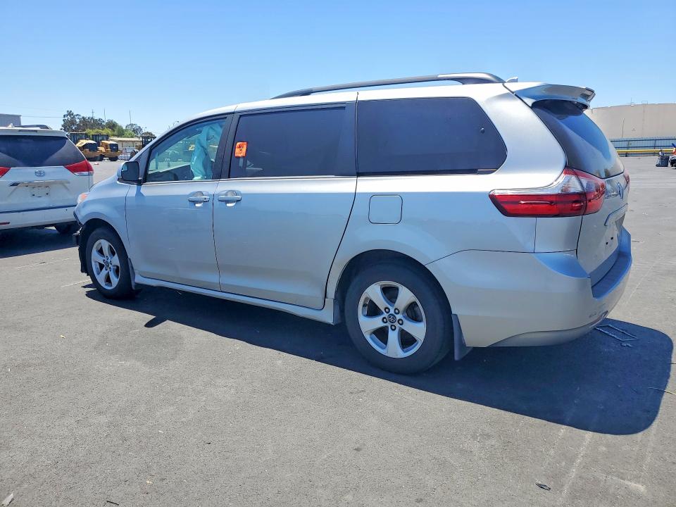 2020 Toyota Sienna VIN 5TDKZ3DCXLS054458 COPART salvage auction — FRONT END, Ca - Dis/Dlr/Exp Only Junk Receipt, sold $2,750 on 2026-07-29 (photo 2)