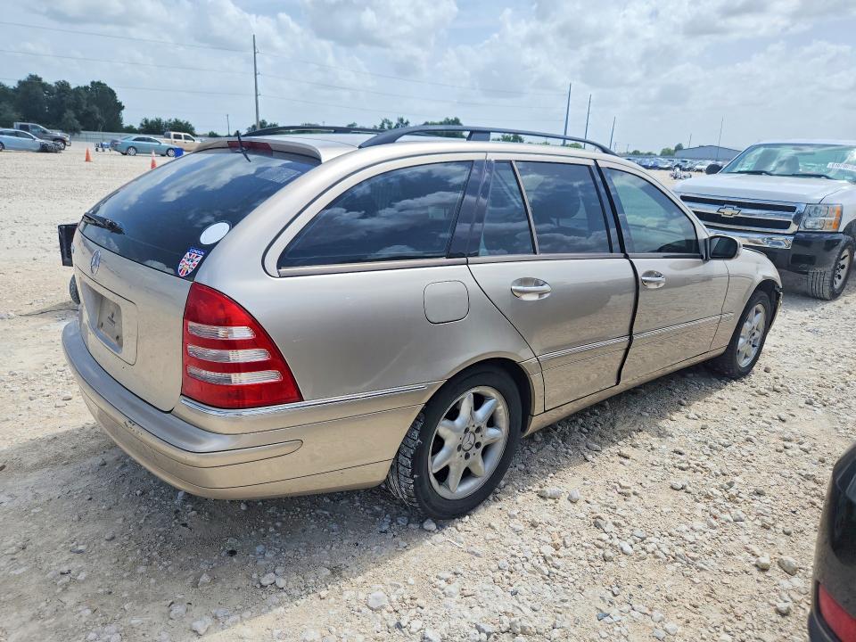 2002 Mercedes-benz C class VIN WDBRH64J72F156914 COPART salvage auction — FRONT END, Tx - Salvage Vehicle Title, sold $225 on 2026-08-06 (photo 3)