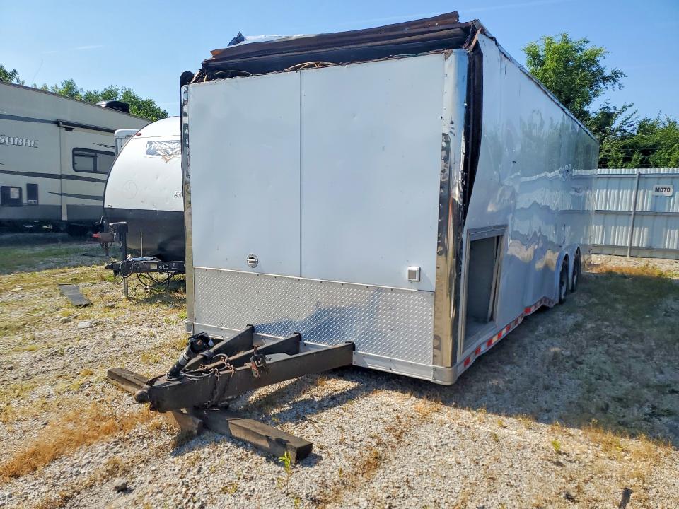 2016 Haulmark Unknown VIN 575GB2821GT311066 COPART salvage auction — ROLLOVER, IN - BILL OF SALE - PARTS ONLY, sold $40 on 2026-07-30 (photo 1)
