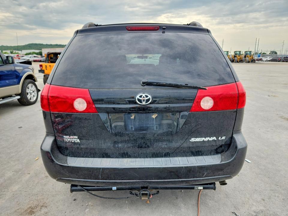 2010 Toyota Sienna VIN 5TDKK4CC9AS337376 COPART salvage auction — FRONT END, Ok - Certificate Of Title, sold $900 on 2026-07-31 (photo 6)