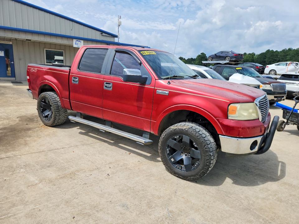 2007 Ford F150 VIN 1FTPW14V47FA16041 COPART salvage auction — MINOR DENT/SCRATCHES, MS - CERTIFICATE OF TITLE, sold $700 on 2026-07-24 (photo 4)