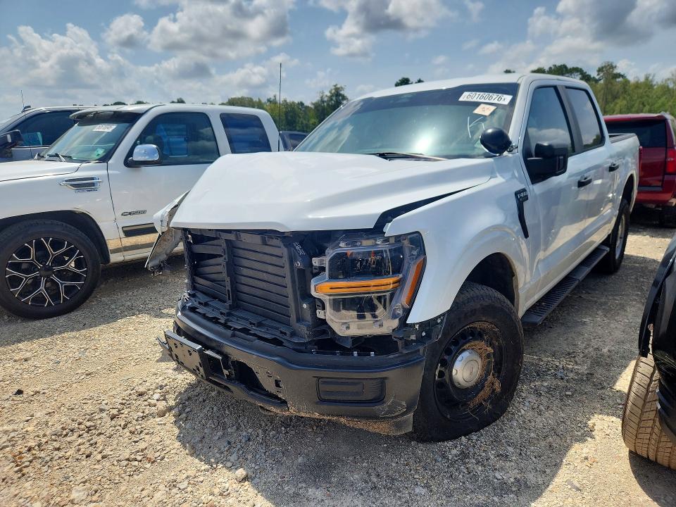 2024 Ford F150 VIN 1FTFW1P8XRKE39251 COPART salvage auction — FRONT END, LA - CERT OF TITLE-SALVAGE, sold $9,400 on 2026-07-31 (photo 1)