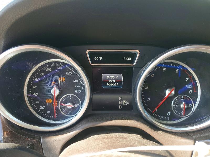 2016 Mercedes-benz Gle class VIN 4JGDA5JB2GA749622 COPART salvage auction — NORMAL WEAR, Ca - Dis/Dlr/Exp Only Clean Title, sold $6,600 on 2026-08-04 (photo 9)