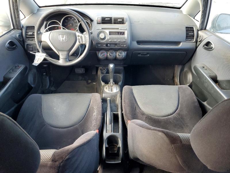 2008 Honda Fit VIN JHMGD38688S069174 COPART salvage auction — FRONT END, CA - DIS/DLR/EXP ONLY CLEAN TITLE, sold $925 on 2026-07-31 (photo 8)