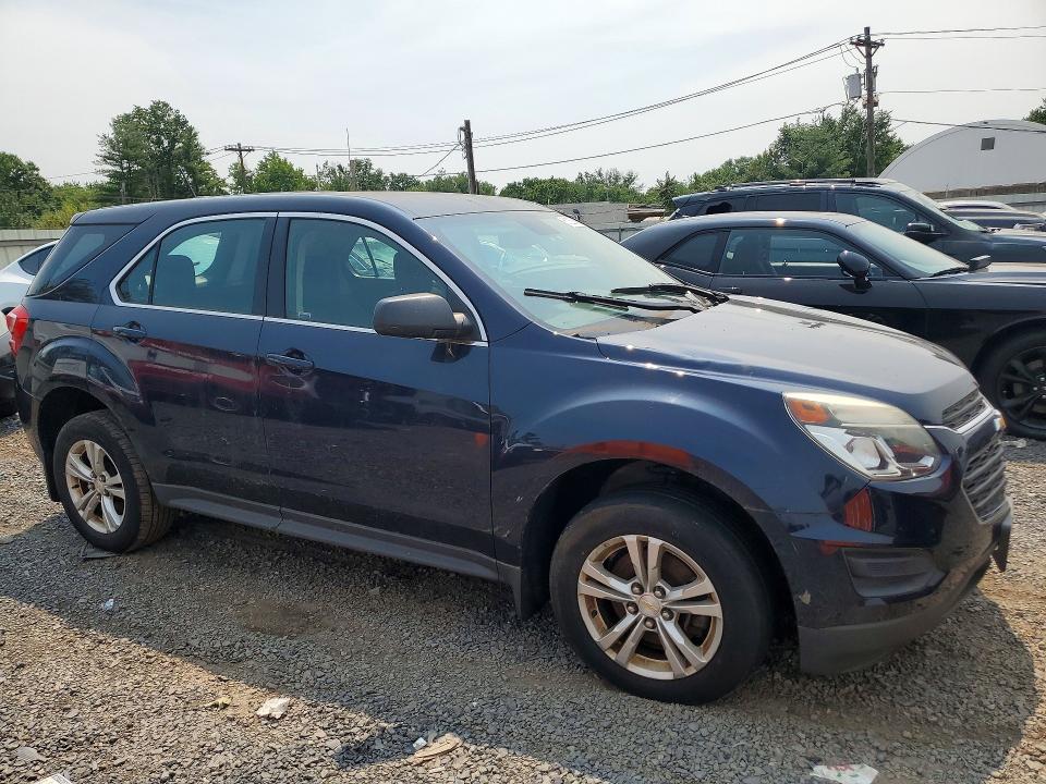 2016 Chev Equinox VIN 2GNFLEEK5G6150204 COPART salvage auction — MINOR DENT/SCRATCHES, NJ - CERTIFICATE OF TITLE, sold $750 on 2026-07-17 (photo 4)