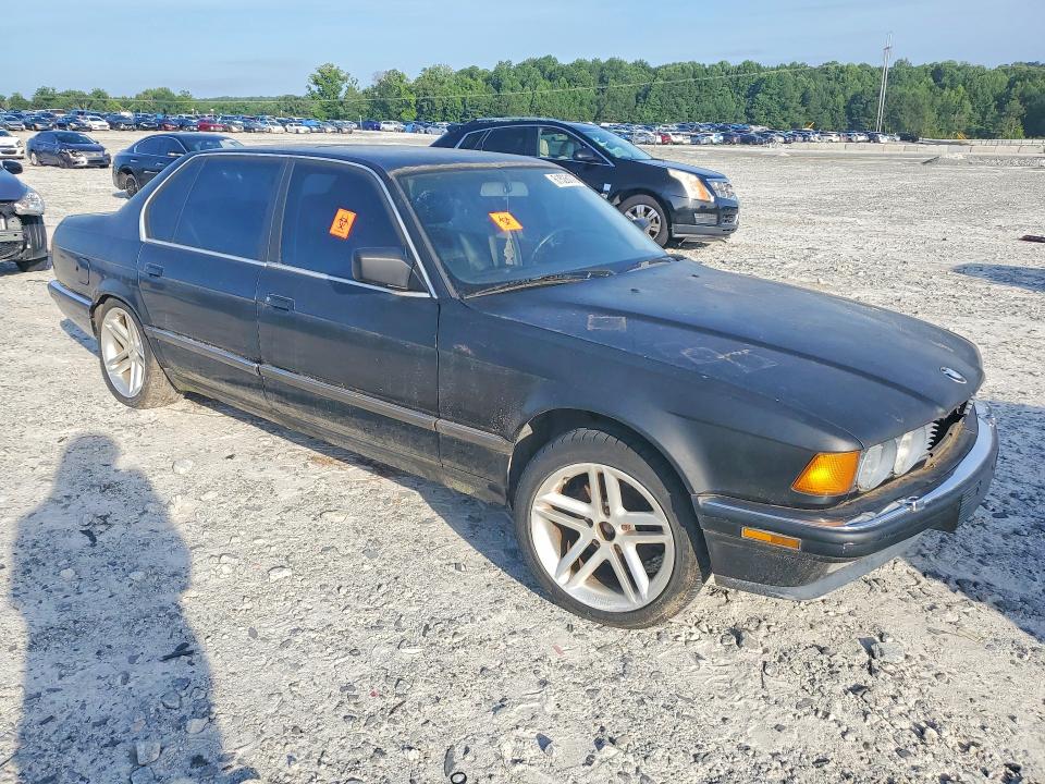 1988 BMW 7 series VIN WBAGC831XJ2767947 COPART salvage auction — MECHANICAL, Ga - Certificate Of Title, sold $975 on 2026-07-27 (photo 4)