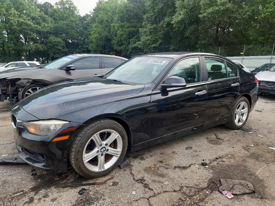2014 BMW 3 series VIN WBA3C3C51EF984144 COPART salvage auction — MINOR DENT/SCRATCHES, Ga - Certificate Of Title, sold $275 on 2026-07-31 (photo 1)