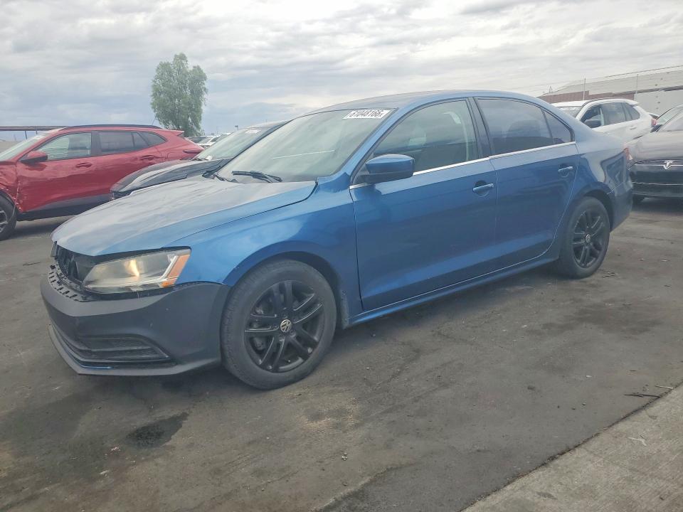 2017 Volkswagen Jetta VIN 3VW2B7AJ7HM306945 COPART salvage auction — FRONT END, BN, sold $1,600 on 2026-08-03 (photo 1)