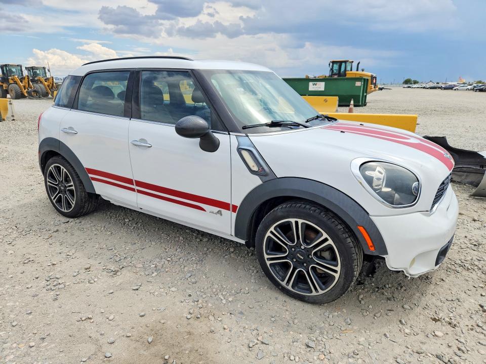 2014 Mini Cooper VIN WMWZC5C59EWM17881 COPART salvage auction — FRONT END, DV, sold $375 on 2026-08-04 (photo 4)