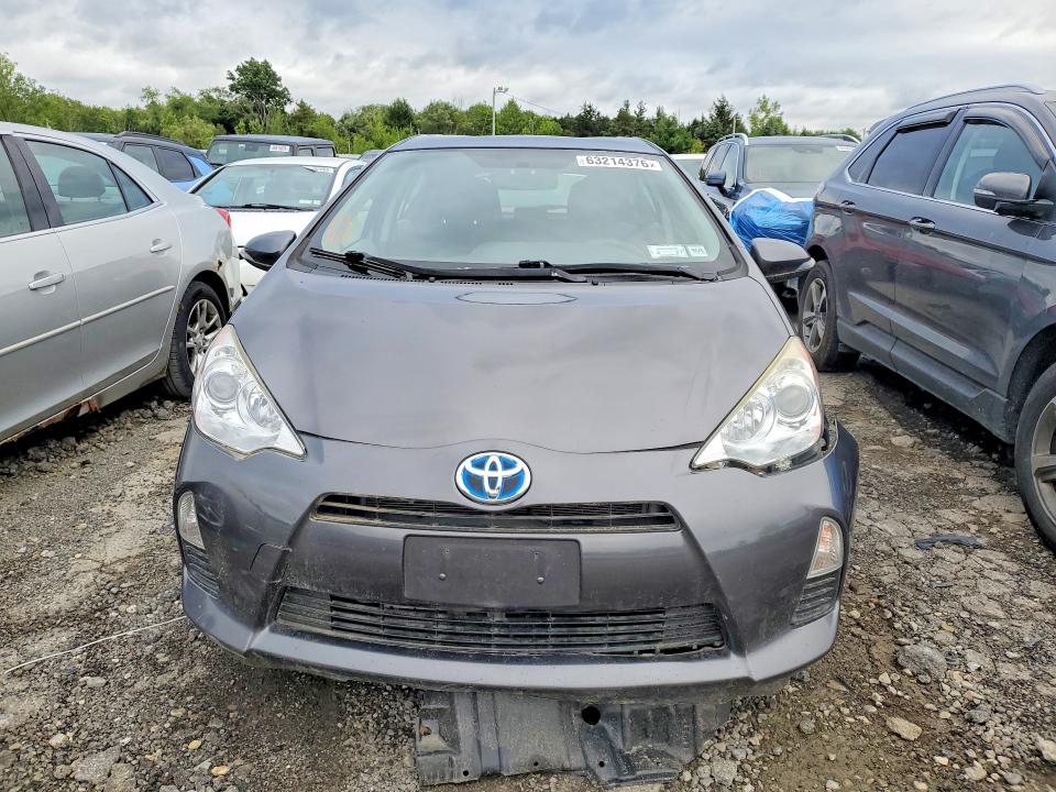 2014 Toyota Prius VIN JTDKDTB30E1575383 COPART salvage auction — FRONT END, Ny - Certificate Of Title (P), sold $2,200 on 2026-08-02 (photo 5)