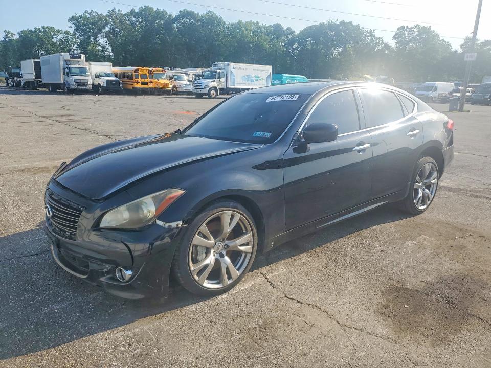 2013 Infiniti M37 VIN JN1BY1AR3DM603000 COPART salvage auction — FRONT END, Pa - Cert Of Title, sold $1,200 on 2026-07-26 (photo 1)