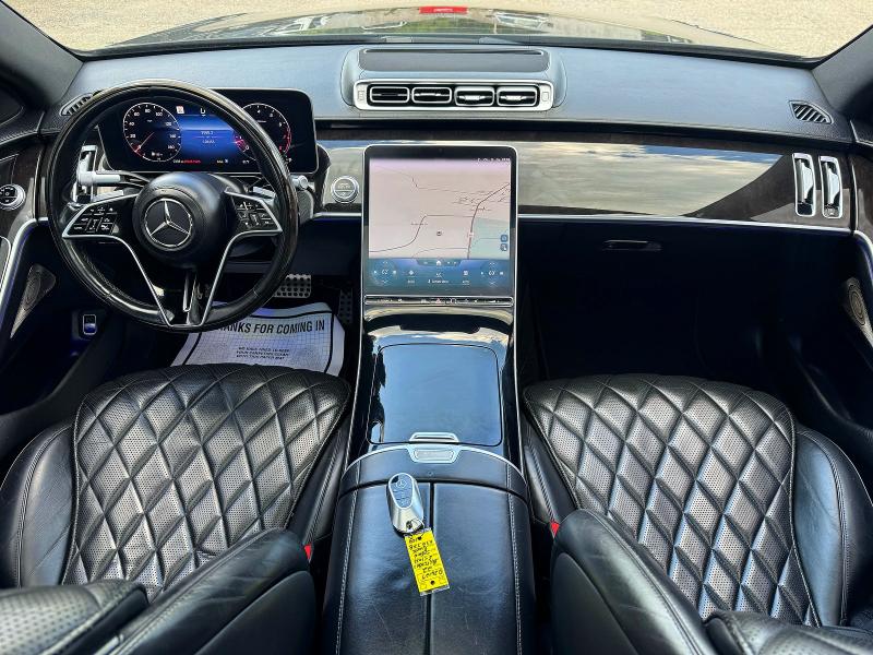 2022 Mercedes-benz S class VIN W1K6G6DB8NA070728 COPART salvage auction — MINOR DENT/SCRATCHES, Va - Certificate Of Title (P), sold $39,250 on 2026-07-27 (photo 9)