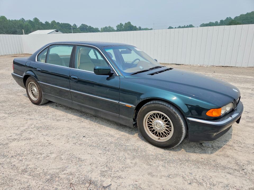 2000 BMW 7 series VIN WBAGH8349YDP07877 COPART salvage auction — MINOR DENT/SCRATCHES, Va - Certificate Of Title, sold $2,000 on 2026-07-27 (photo 4)