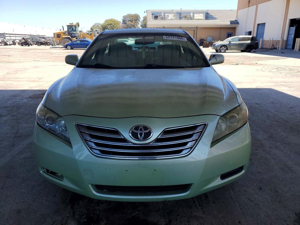 2007 Toyota Camry VIN JTNBB46KX73037919 COPART salvage auction — REAR END, Ca - Salvage Certificate, sold $525 on 2026-07-23 (photo 5)